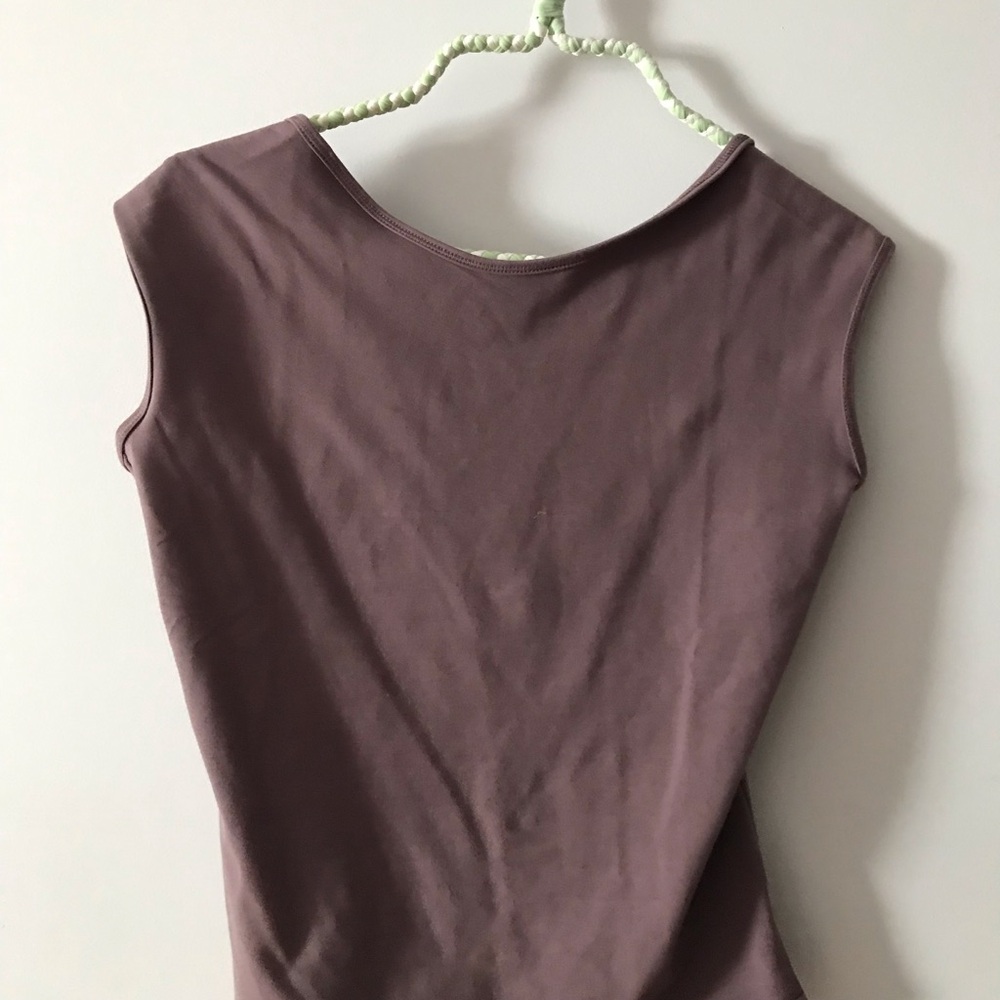 Aritzia TNA hold it backless shirt